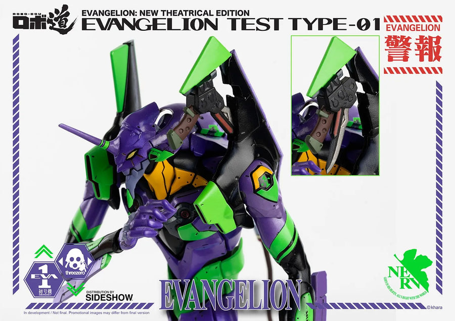 ROBO-DOU Evangelion Test Type-01 – Threezero – ActionFigure Brasil