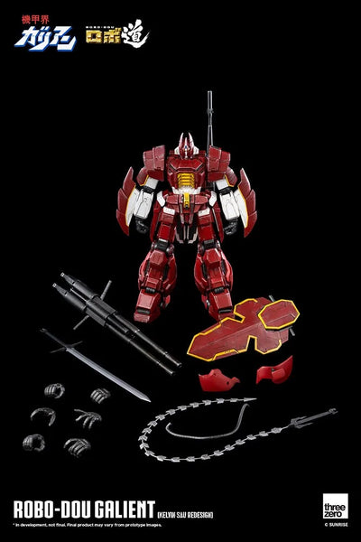 ROBO-DOU Galient (Kelvin Sau Redesign) – Threezero – ActionFigure Brasil — acessórios