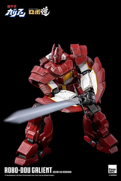 ROBO-DOU Galient (Kelvin Sau Redesign) – Threezero – ActionFigure Brasil — ângulo diferente