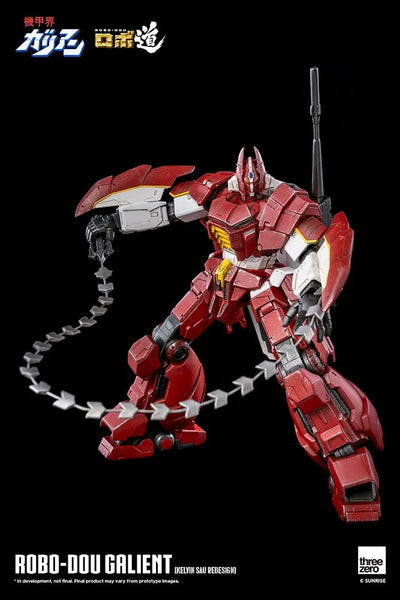 ROBO-DOU Galient (Kelvin Sau Redesign) – Threezero – ActionFigure Brasil — ambientada