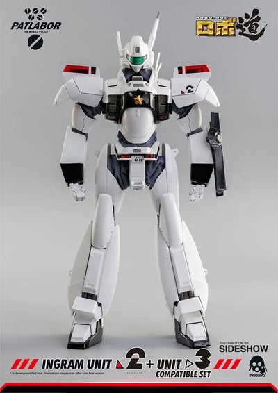 ROBO-DOU Ingram Unit 2 + Unit 3 Compatible Set – Threezero – ActionFigure Brasil — ângulo diferente