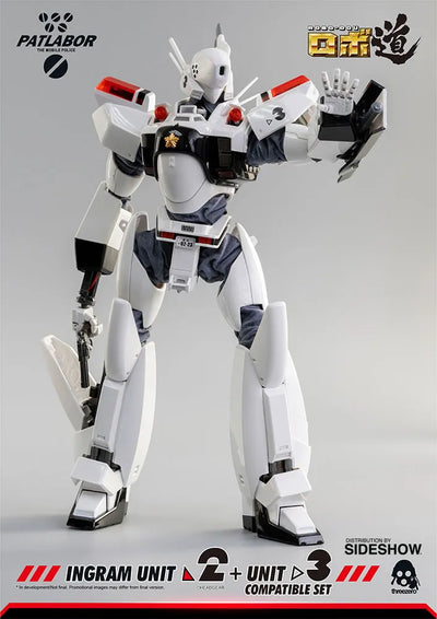 ROBO-DOU Ingram Unit 2 + Unit 3 Compatible Set – Threezero – ActionFigure Brasil — embalagem
