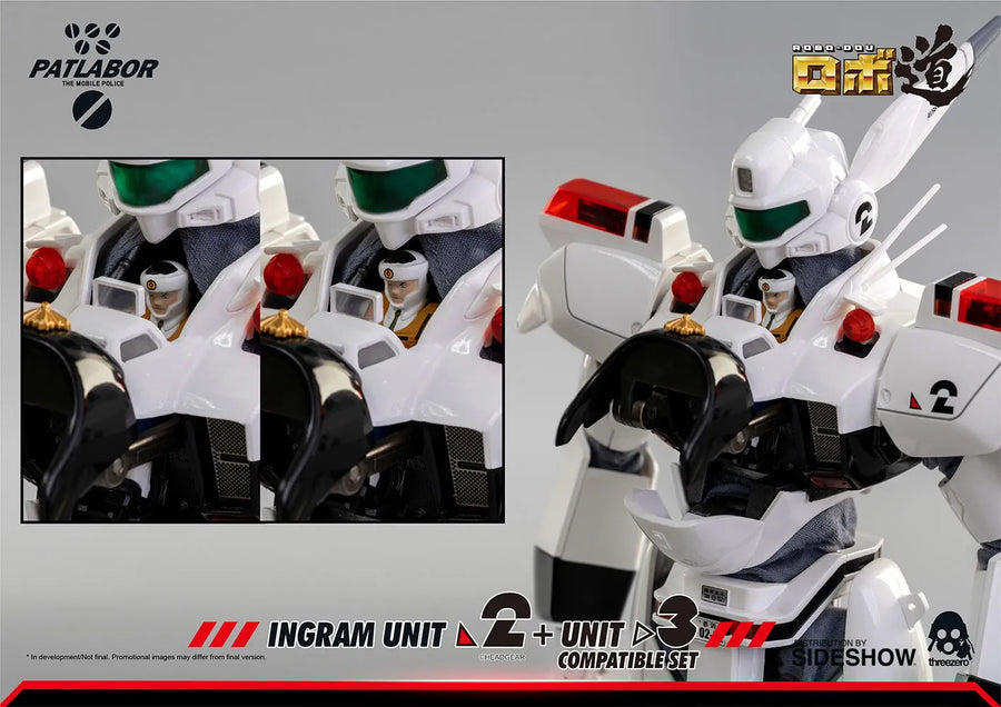 ROBO-DOU Ingram Unit 2 + Unit 3 Compatible Set – Threezero – ActionFigure Brasil