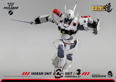 ROBO-DOU Ingram Unit 2 + Unit 3 Compatible Set – Threezero – ActionFigure Brasil — com base expositora