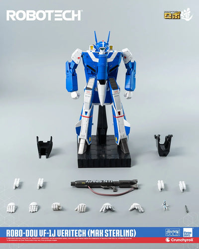 ROBO-DOU ROBOTECH VF-1J Veritech (Max Sterling) – Threezero – ActionFigure Brasil