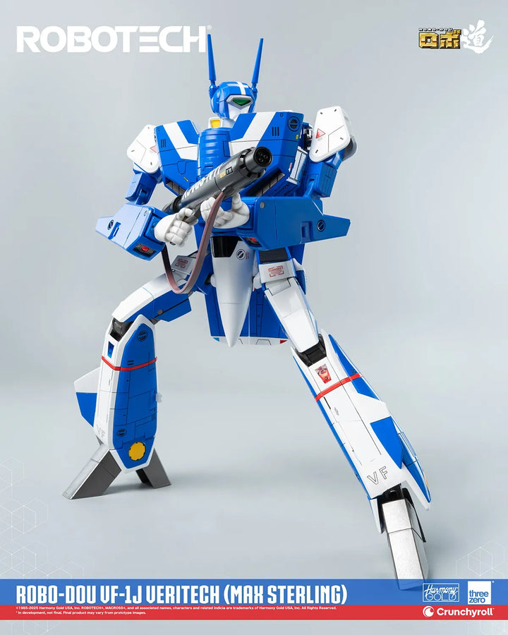 ROBO-DOU ROBOTECH VF-1J Veritech (Max Sterling) – Threezero – ActionFigure Brasil