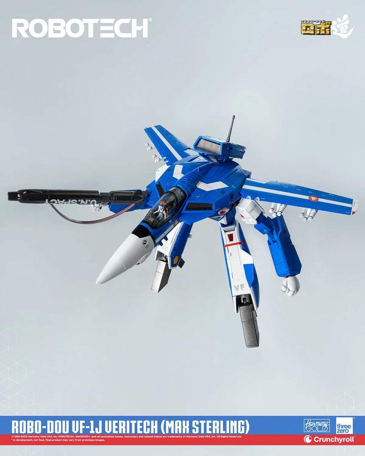 ROBO-DOU ROBOTECH VF-1J Veritech (Max Sterling) – Threezero – ActionFigure Brasil