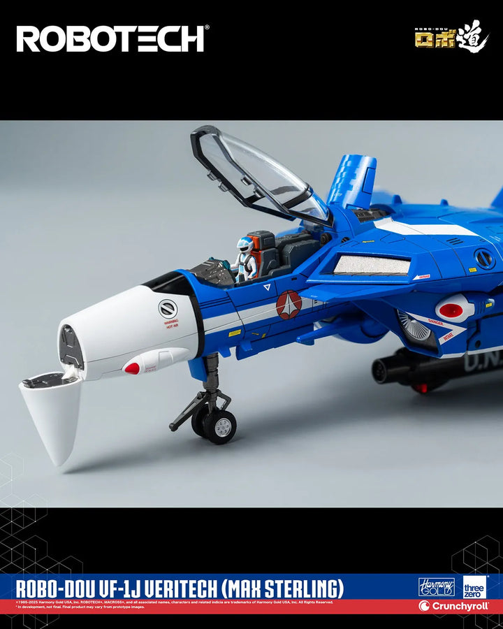 ROBO-DOU ROBOTECH VF-1J Veritech (Max Sterling) – Threezero – ActionFigure Brasil