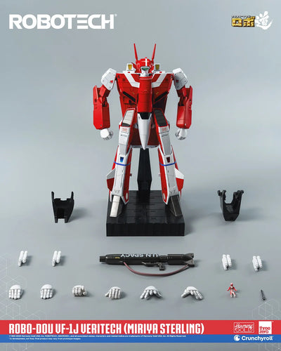 ROBO-DOU ROBOTECH VF-1J Veritech (Miriya Sterling) – Threezero – ActionFigure Brasil