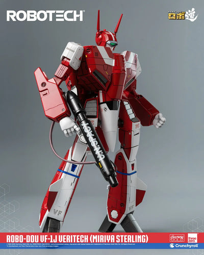 ROBO-DOU ROBOTECH VF-1J Veritech (Miriya Sterling) – Threezero – ActionFigure Brasil — ângulo diferente