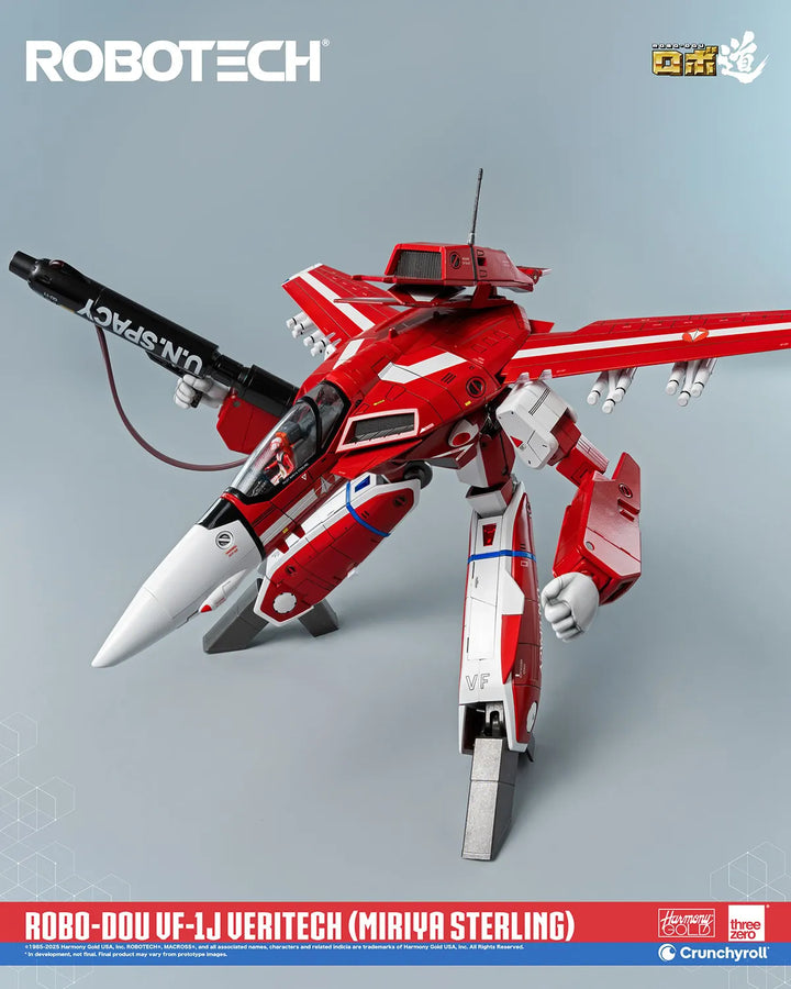 ROBO-DOU ROBOTECH VF-1J Veritech (Miriya Sterling) – Threezero – ActionFigure Brasil
