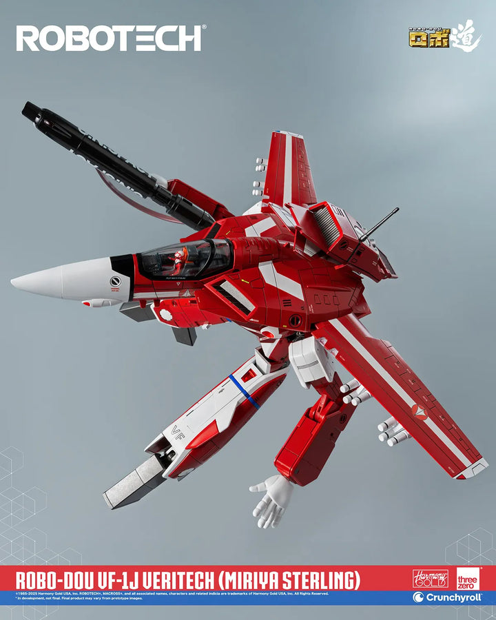ROBO-DOU ROBOTECH VF-1J Veritech (Miriya Sterling) – Threezero – ActionFigure Brasil