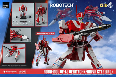 ROBO-DOU ROBOTECH VF-1J Veritech (Miriya Sterling) – Threezero – ActionFigure Brasil — close