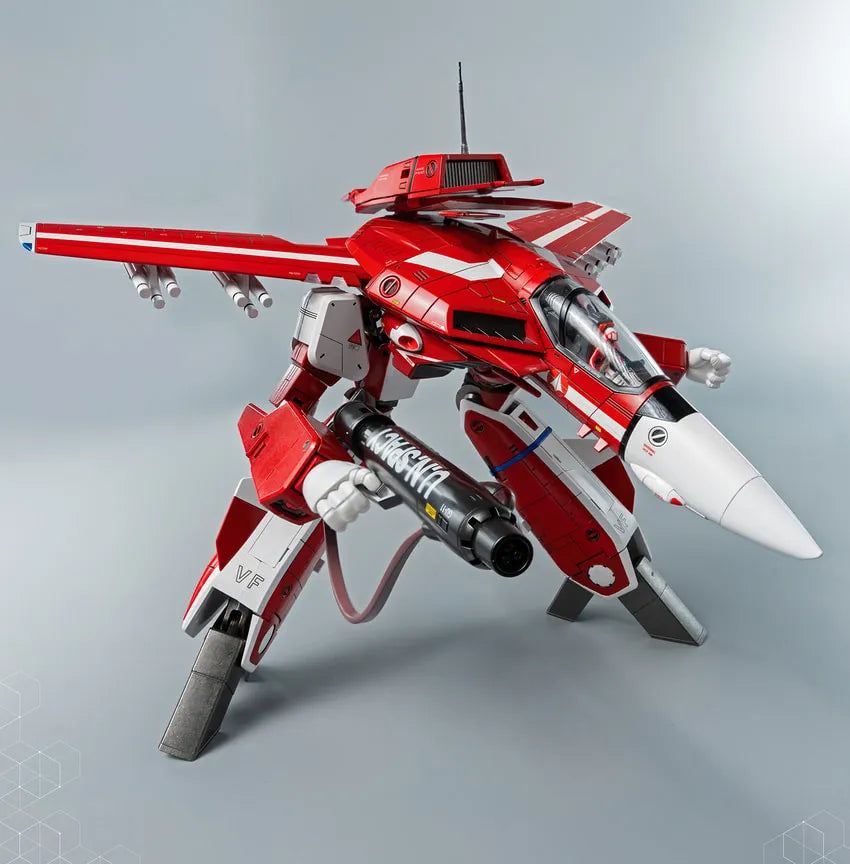 ROBO-DOU ROBOTECH VF-1J Veritech (Miriya Sterling) – Threezero – ActionFigure Brasil