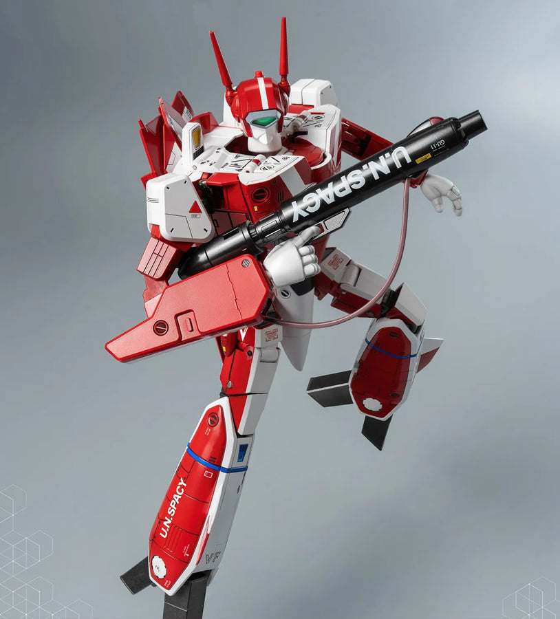 ROBO-DOU ROBOTECH VF-1J Veritech (Miriya Sterling) – Threezero – ActionFigure Brasil