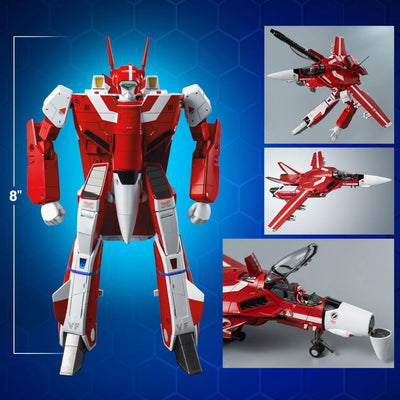 ROBO-DOU ROBOTECH VF-1J Veritech (Miriya Sterling) – Threezero – ActionFigure Brasil — detalhe do produto