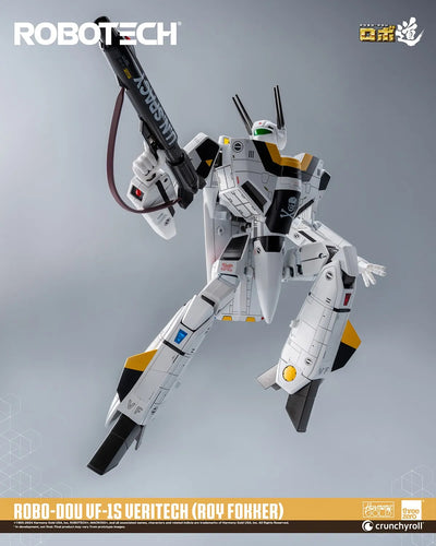 ROBO-DOU ROBOTECH VF-1S Veritech (Roy Fokker) – Threezero – ActionFigure Brasil — embalagem