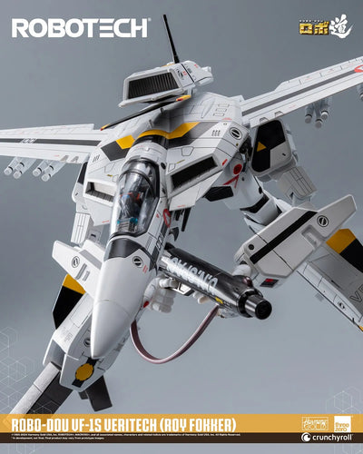 ROBO-DOU ROBOTECH VF-1S Veritech (Roy Fokker) – Threezero – ActionFigure Brasil — detalhe do produto