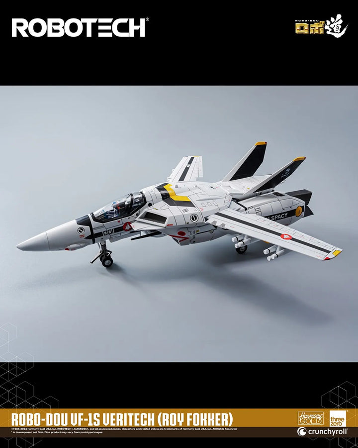 ROBO-DOU ROBOTECH VF-1S Veritech (Roy Fokker) – Threezero – ActionFigure Brasil