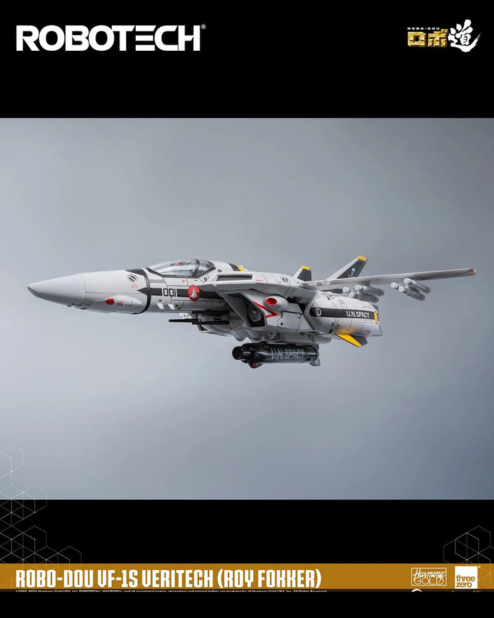 ROBO-DOU ROBOTECH VF-1S Veritech (Roy Fokker) – Threezero – ActionFigure Brasil