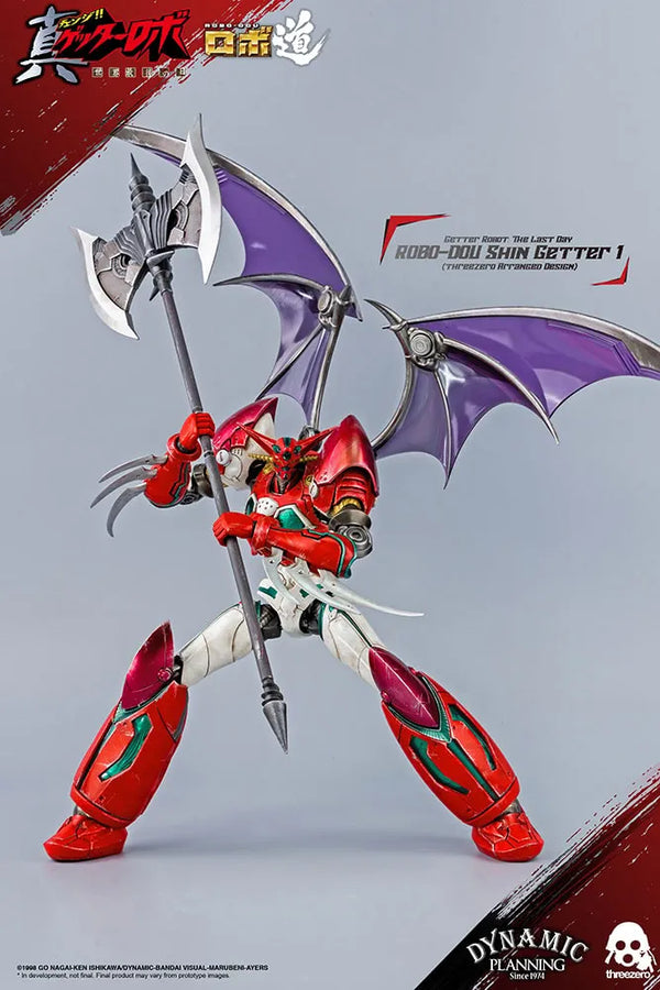 ROBO-DOU Shin Getter 1 (Anime Color Version) – Threezero – ActionFigure Brasil