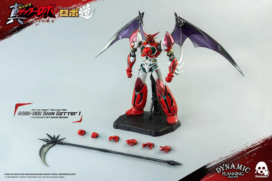 ROBO-DOU Shin Getter 1 (Anime Color Version) – Threezero – ActionFigure Brasil