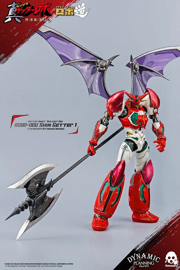 ROBO-DOU Shin Getter 1 (Metallic Color Version) – Threezero – ActionFigure Brasil