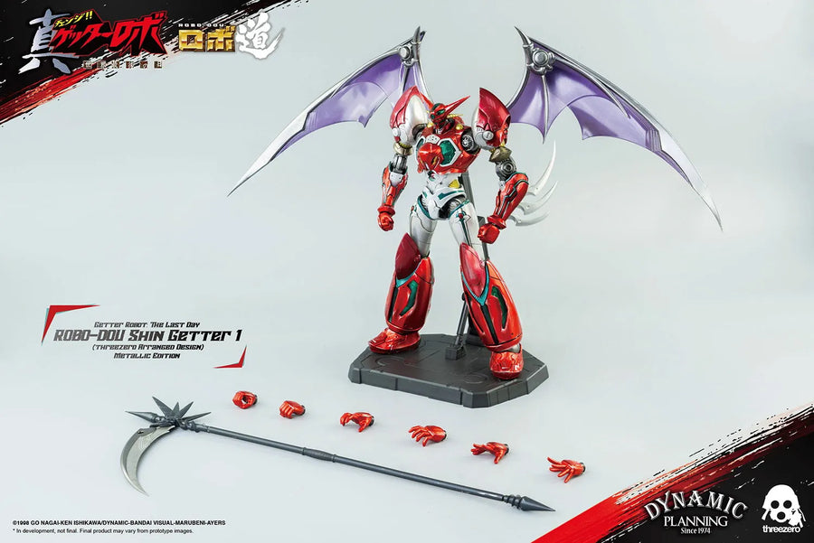 ROBO-DOU Shin Getter 1 (Metallic Color Version) – Threezero – ActionFigure Brasil