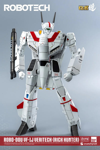 ROBO-DOU VF-1J Veritech (Rick Hunter) – Threezero – ActionFigure Brasil — embalagem