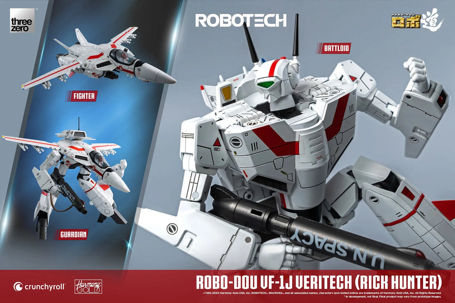 ROBO-DOU VF-1J Veritech (Rick Hunter) – Threezero – ActionFigure Brasil