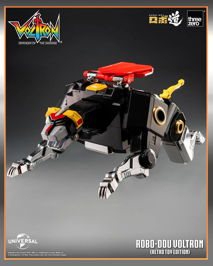 ROBO-DOU Voltron (Retro Toy Edition) – Threezero – ActionFigure Brasil