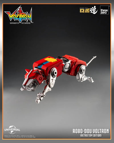ROBO-DOU Voltron (Retro Toy Edition) – Threezero – ActionFigure Brasil — acessórios