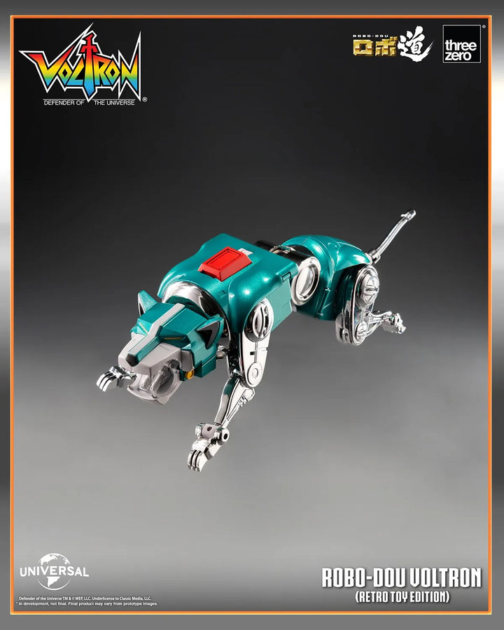 ROBO-DOU Voltron (Retro Toy Edition) – Threezero – ActionFigure Brasil
