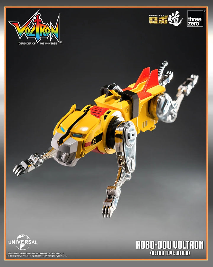 ROBO-DOU Voltron (Retro Toy Edition) – Threezero – ActionFigure Brasil