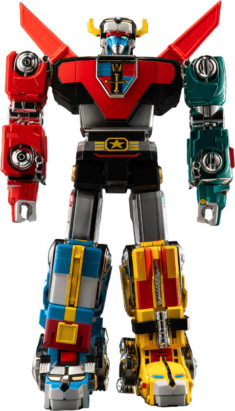 ROBO-DOU Voltron (Retro Toy Edition) – Threezero – ActionFigure Brasil