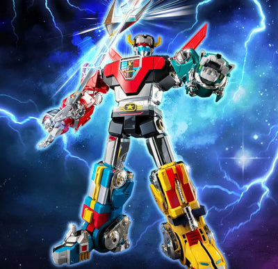 ROBO-DOU Voltron (Retro Toy Edition) – Threezero – ActionFigure Brasil — embalagem