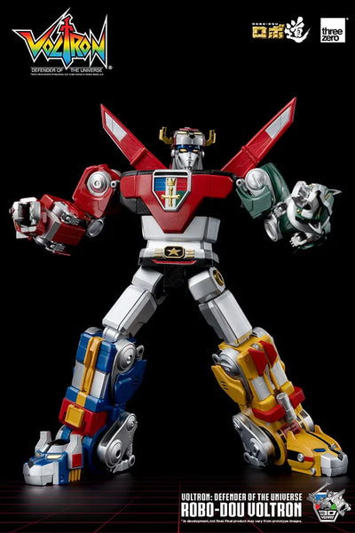 ROBO-DOU Voltron – Threezero – ActionFigure Brasil — detalhe do produto