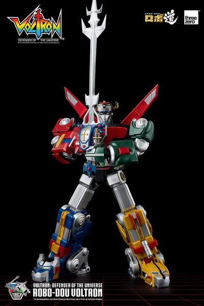 ROBO-DOU Voltron – Threezero – ActionFigure Brasil — detalhe do produto