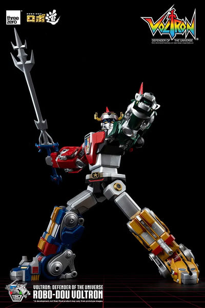 ROBO-DOU Voltron – Threezero – ActionFigure Brasil — close