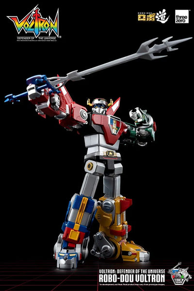 ROBO-DOU Voltron – Threezero – ActionFigure Brasil — embalagem