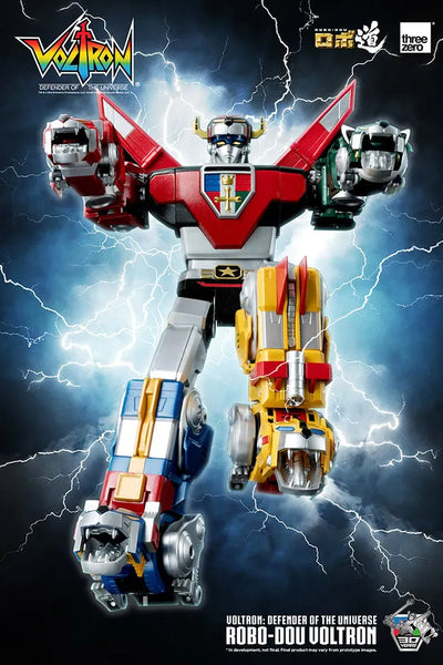 ROBO-DOU Voltron – Threezero – ActionFigure Brasil — detalhe do produto