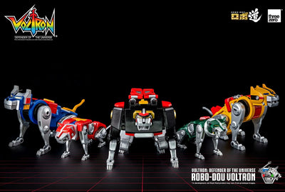 ROBO-DOU Voltron – Threezero – ActionFigure Brasil — ambientada