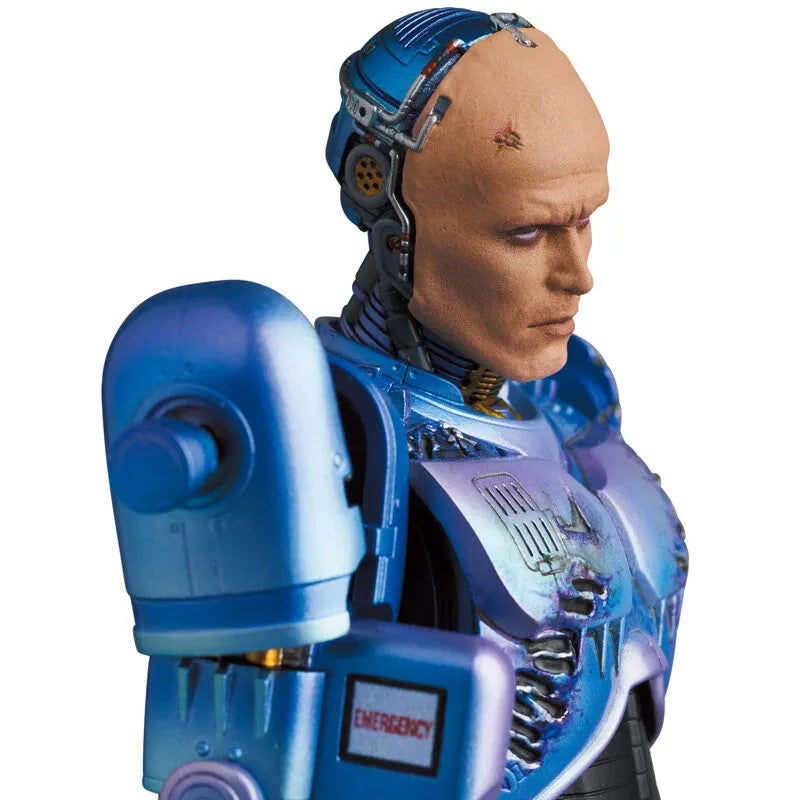 RoboCop 2 - Alex Murphy - RoboCop - Mafex No.196 - Murphy Head Ver. (Medicom Toy)ㅤ – Medicom Toy – ActionFigureBrasil
