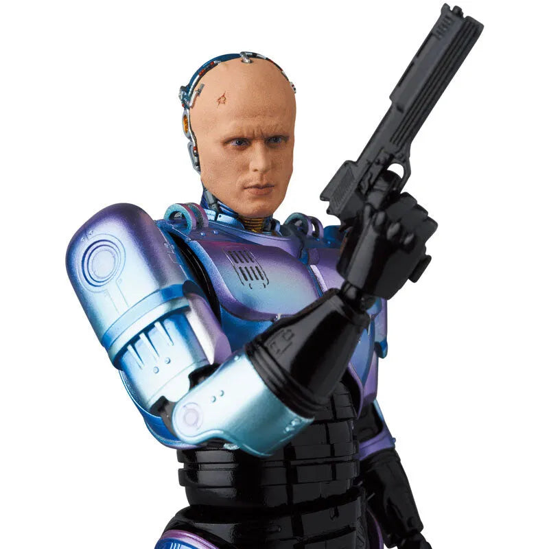 RoboCop 2 - Alex Murphy - RoboCop - Mafex No.196 - Murphy Head Ver. (Medicom Toy)ㅤ – Medicom Toy – ActionFigureBrasil