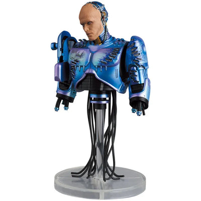RoboCop 2 - Alex Murphy - RoboCop - Mafex No.196 - Murphy Head Ver. (Medicom Toy)ㅤ – Medicom Toy – ActionFigureBrasil — com base expositora