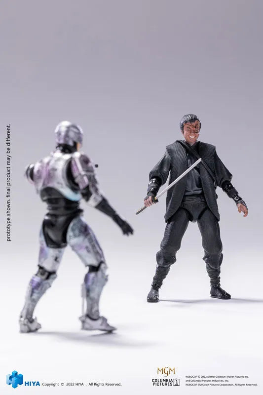 RoboCop 3 1/18 Action Figure Robocop VS Otomo 2Packㅤ – Hiya Toys – ActionFigureBrasil