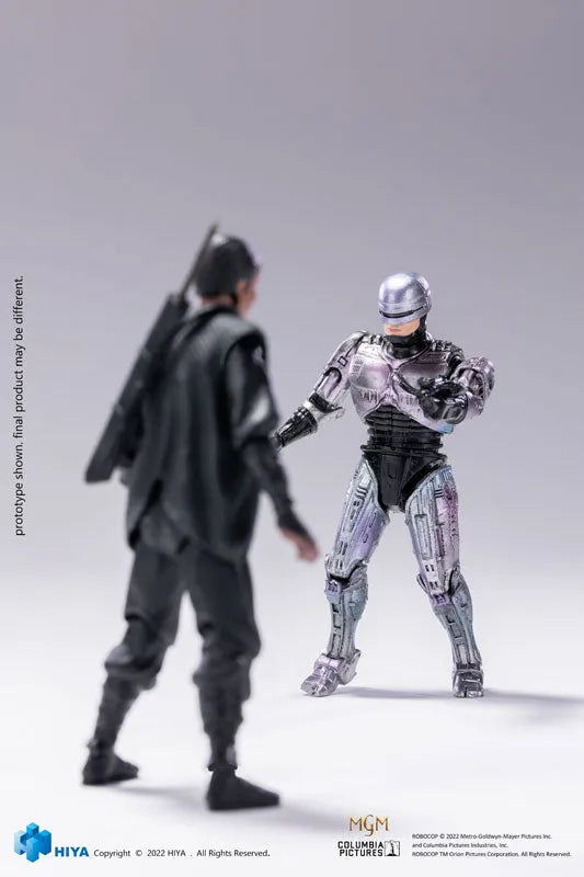 RoboCop 3 1/18 Action Figure Robocop VS Otomo 2Packㅤ – Hiya Toys – ActionFigureBrasil