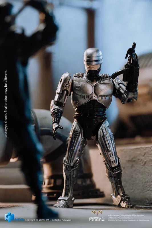 RoboCop 3 1/18 Action Figure Robocop VS Otomo 2Packㅤ – Hiya Toys – ActionFigureBrasil