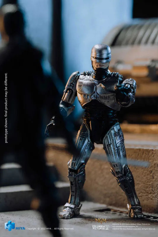 RoboCop 3 1/18 Action Figure Robocop VS Otomo 2Packㅤ – Hiya Toys – ActionFigureBrasil