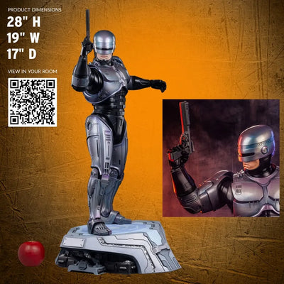 RoboCop (Deluxe Version) - LIMITED EDITION: 350 (Deluxe Version) – PCS – ActionFigure Brasil — iluminação de estúdio